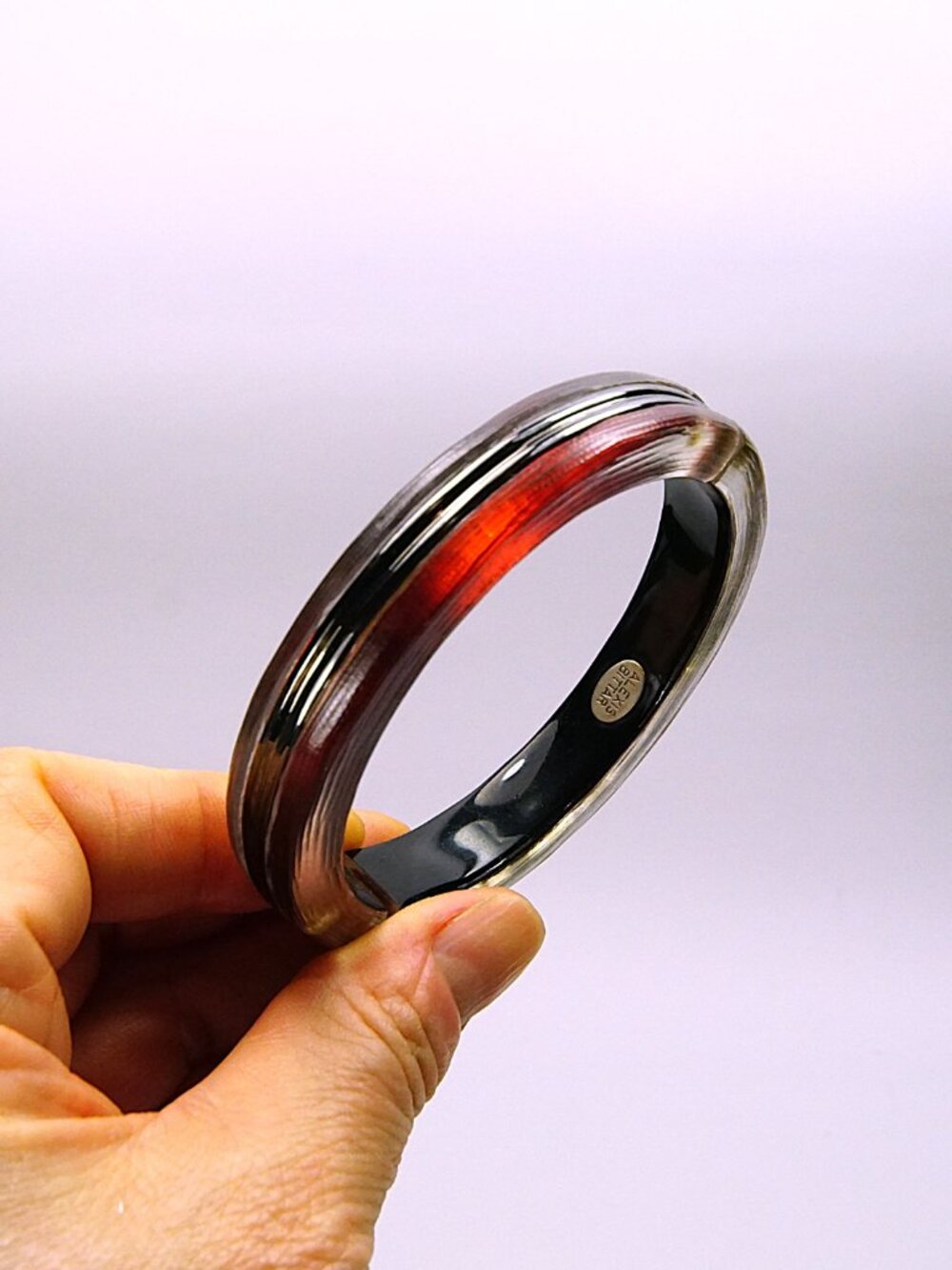Alexis Bittar Lucite Bangle Clamper 6.75